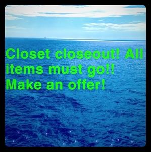 Closet closeout!